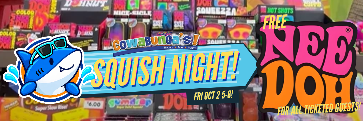 Event artwork: Needoh Squish Night